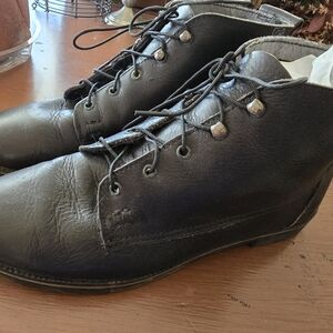 Black Ankle Boots, Size 7
